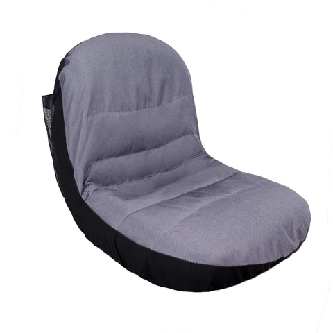 Cushioned surface adds comfortable padding during long mowing sessions.