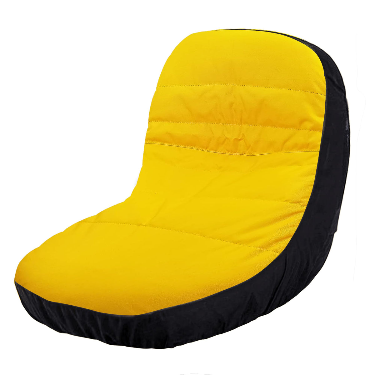 MWire Virtionz seat cover front view showing rugged protection for mower seats