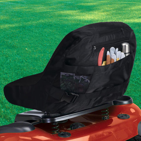 Weatherproof cover helps prevent cracking and extends seat life
