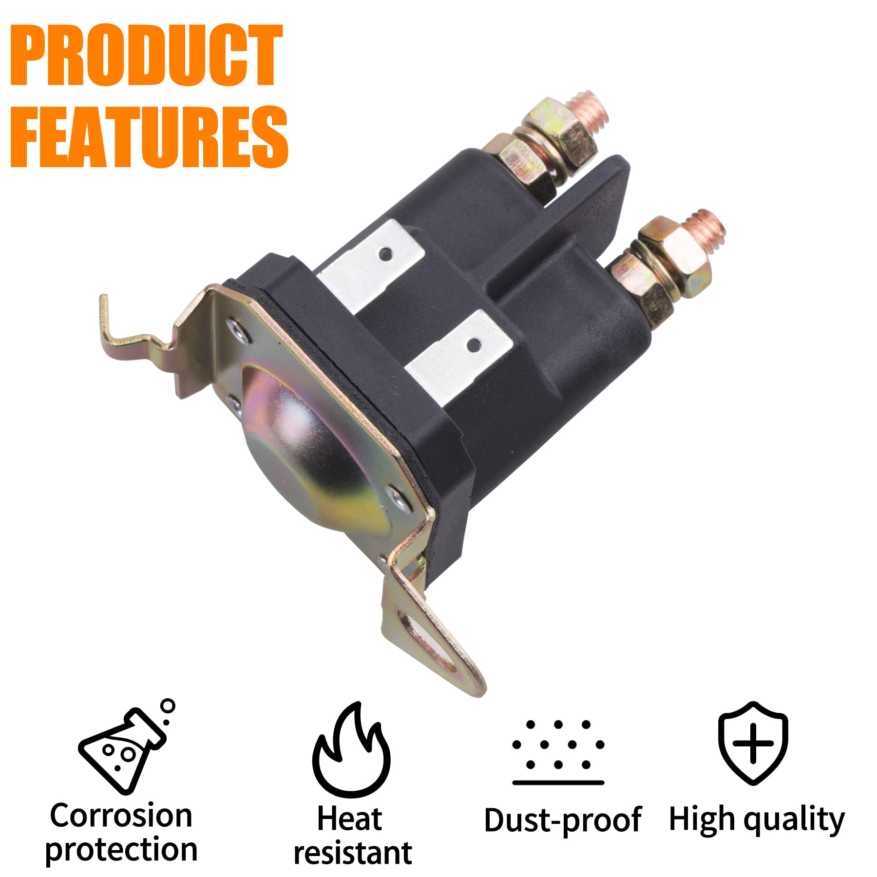 MWMNUN 435-325 starter solenoid battery connection ensures consistent power flow