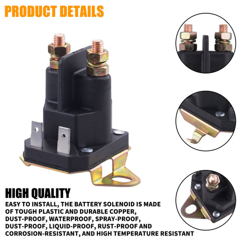 MWMNUN 435-325 starter solenoid label detail shows part numbers for ordering