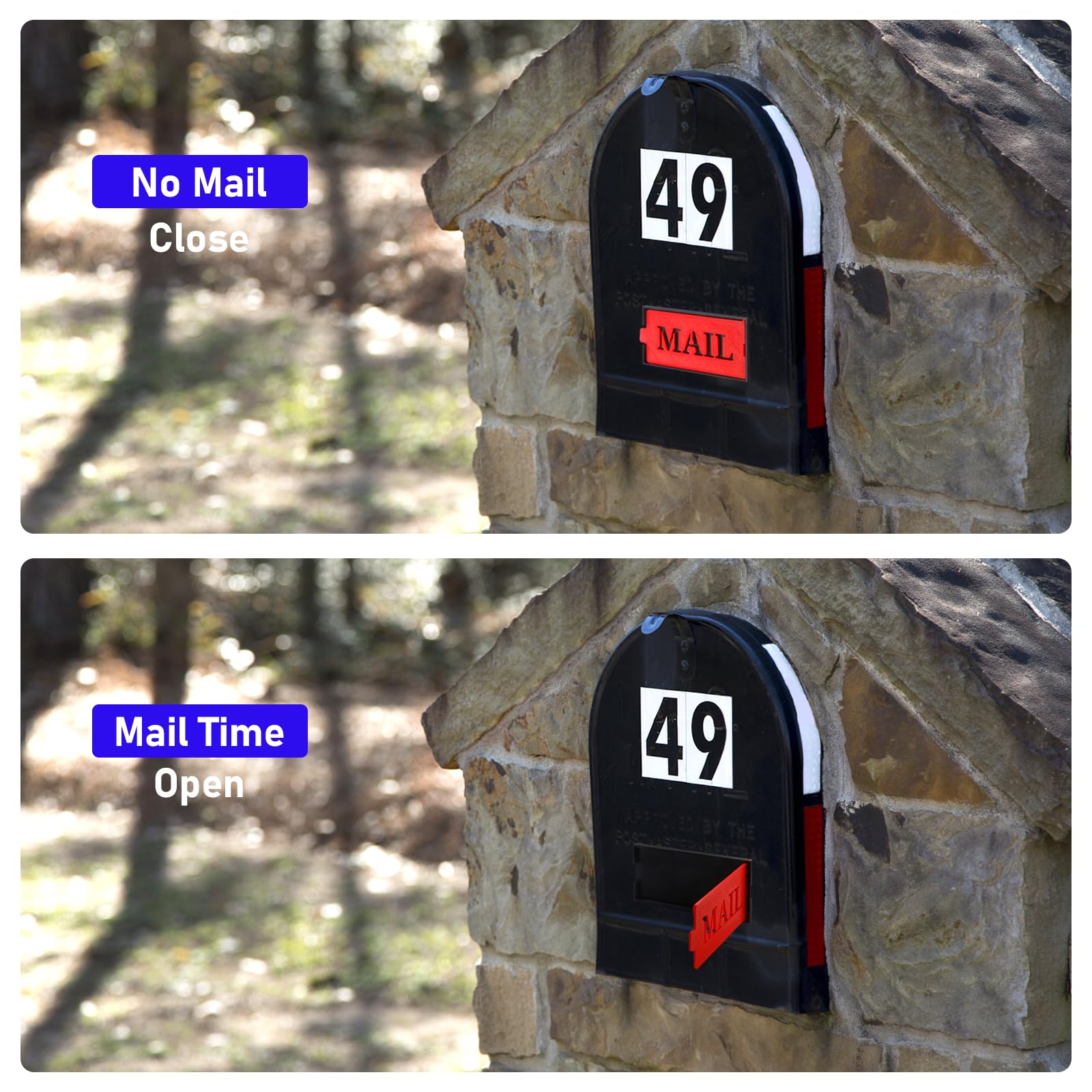MXFIV all-weather plastic flag stands up to harsh conditions
