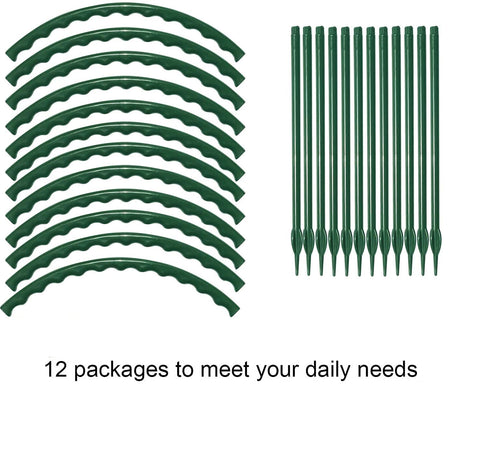 MXHHR durable plastic cage guides growth for herbs, flowers, and compact shrubs.