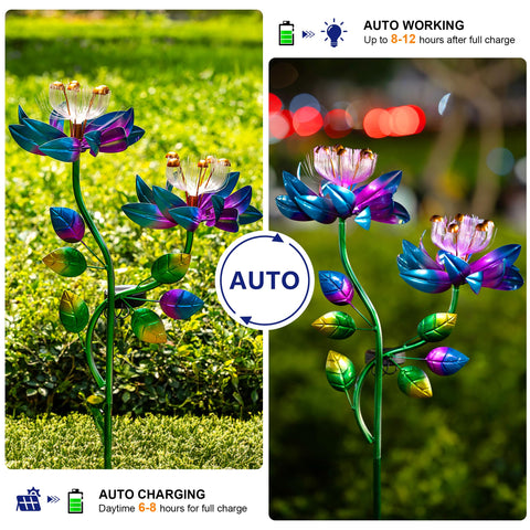 MXwcy blue wind spinner doubles as a charming garden gift option.