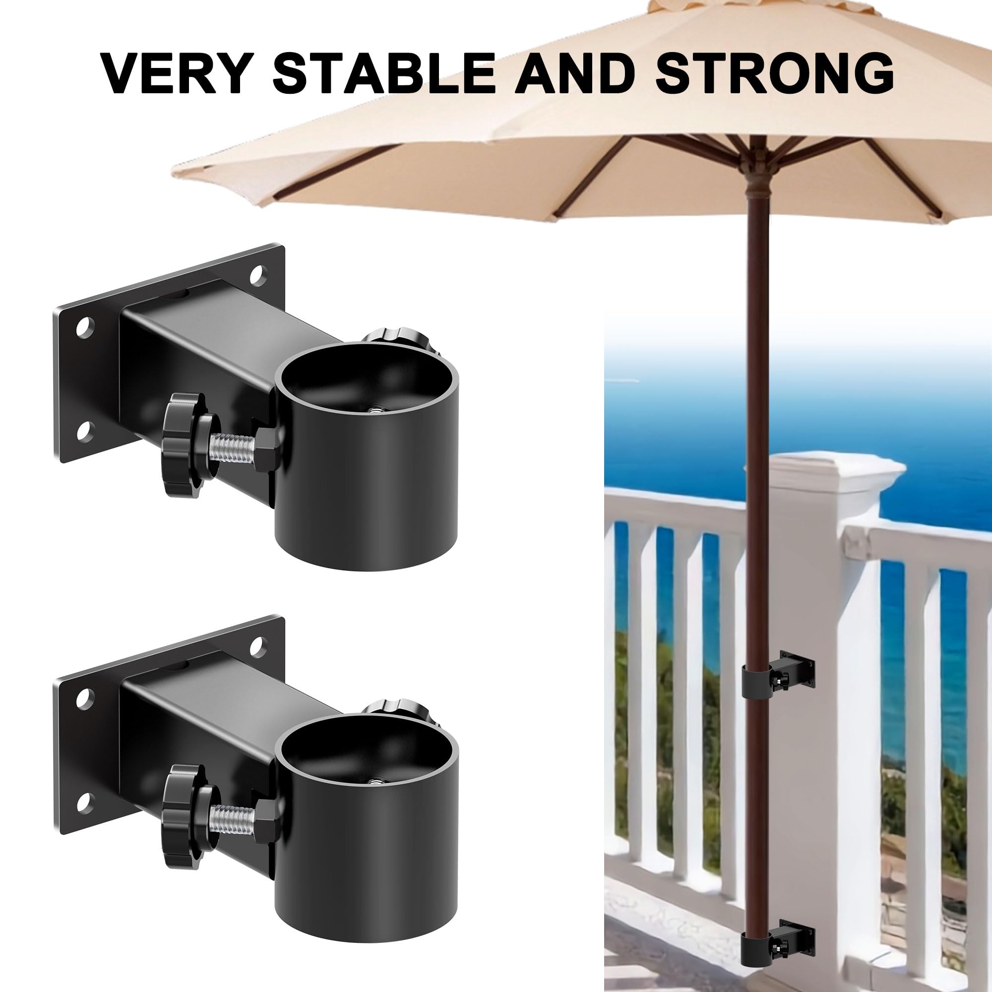 MY RUSTIC fits 1-1/4 to 1-3/4 inch poles
