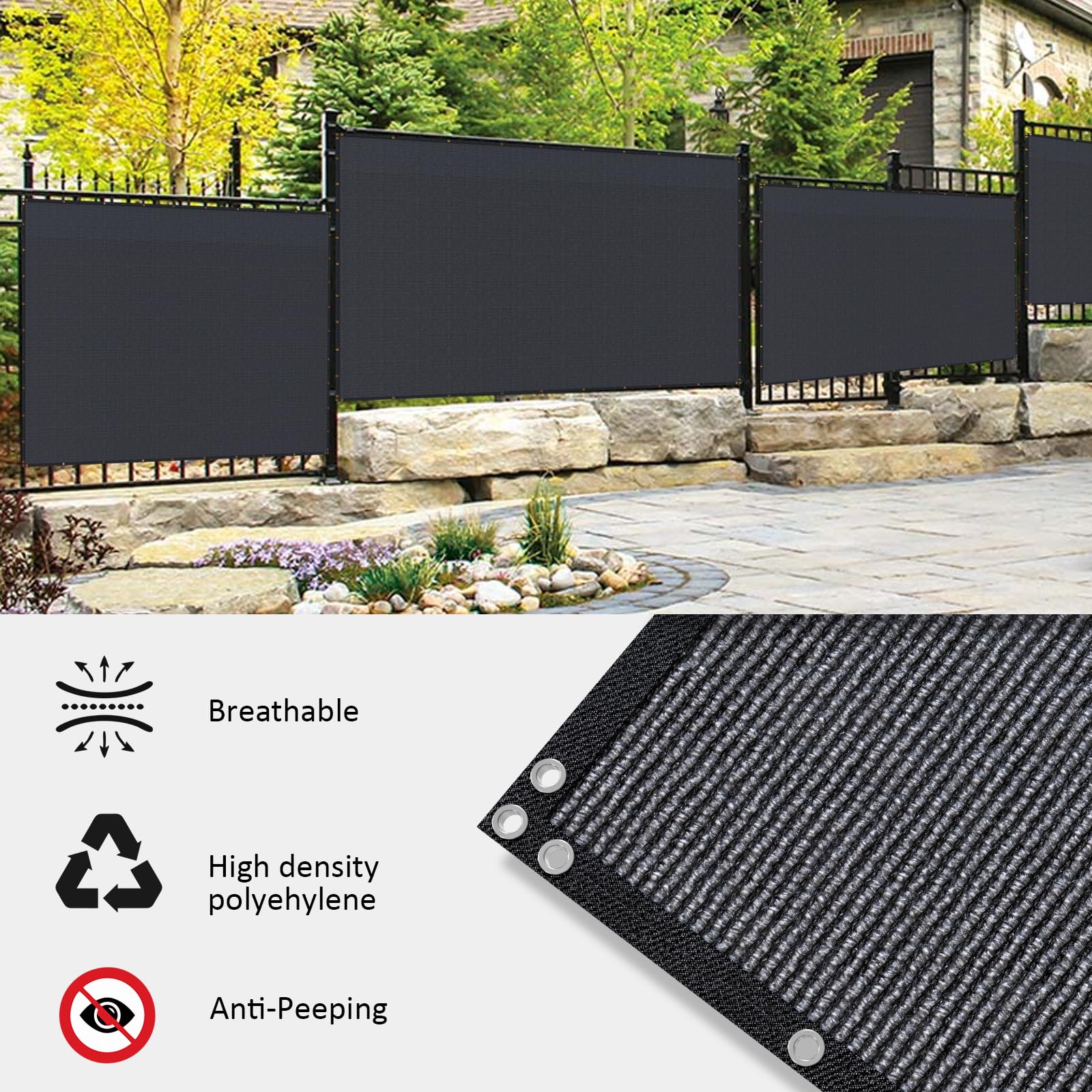 mychoiii privacy screen blocks outside views while preserving yard ambiance