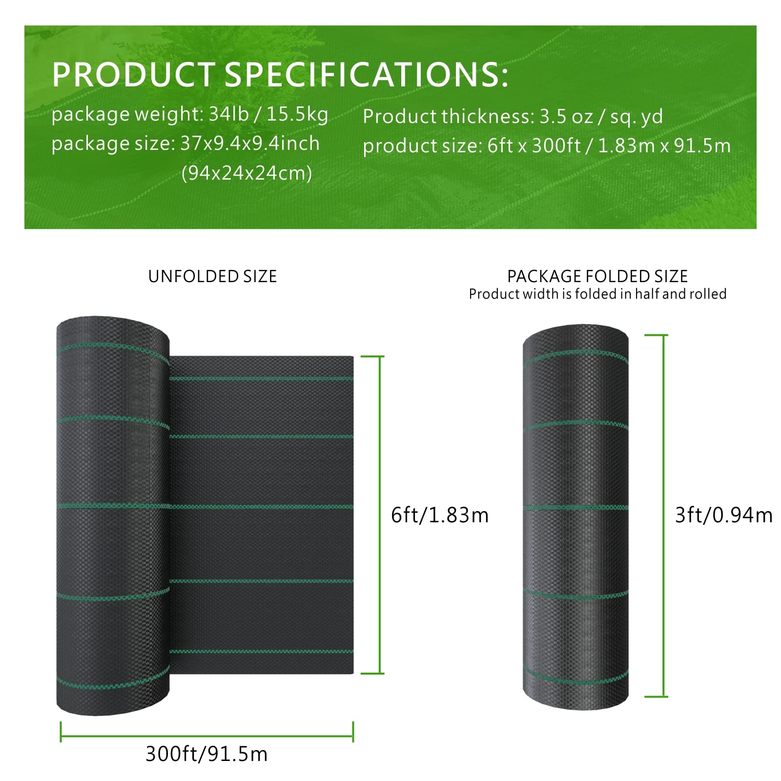 Mychoiii underlay for driveways and patios supports drainage while blocking weeds.