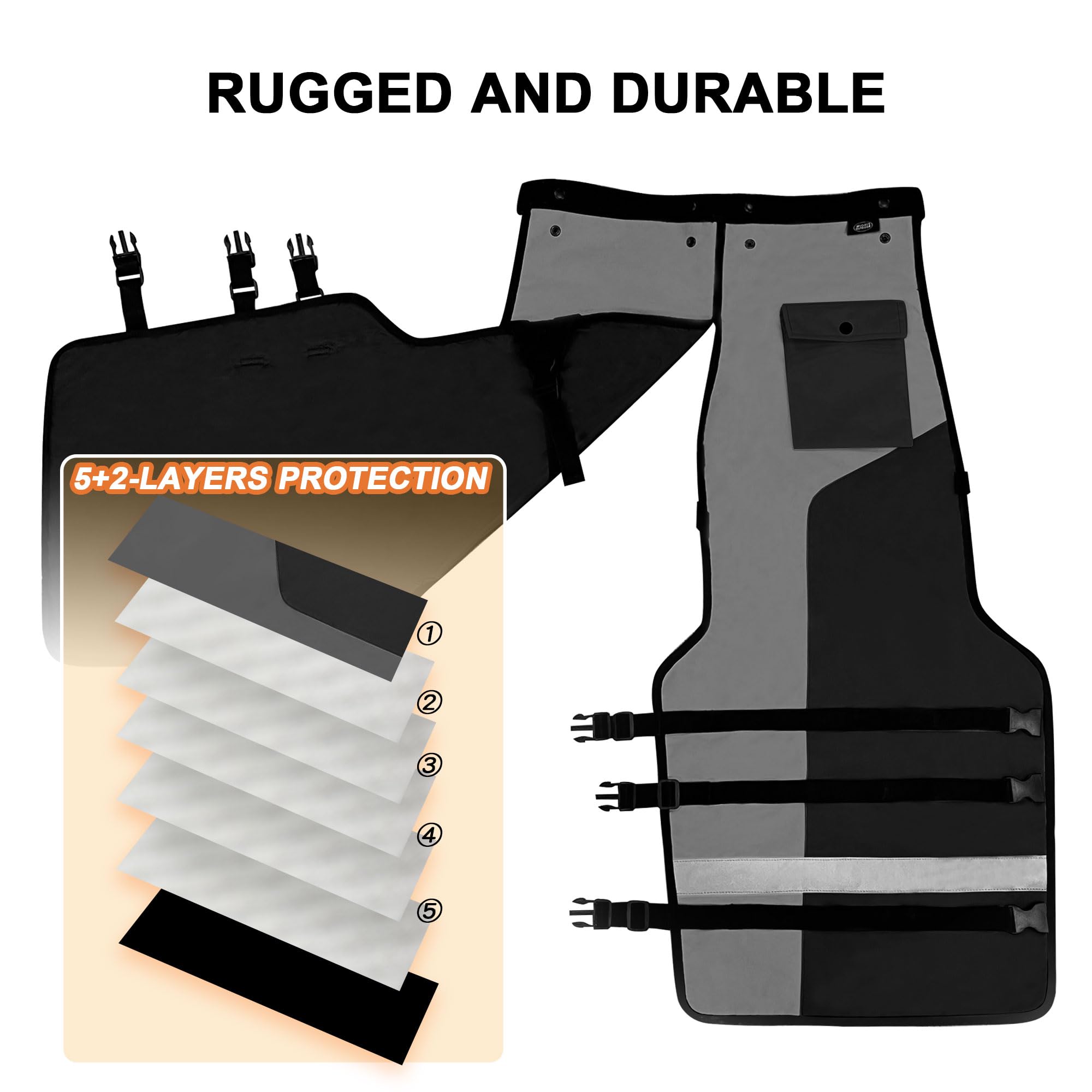 UL-certified MYDAYS OUTDOOR chainsaw chaps indicate safety standards