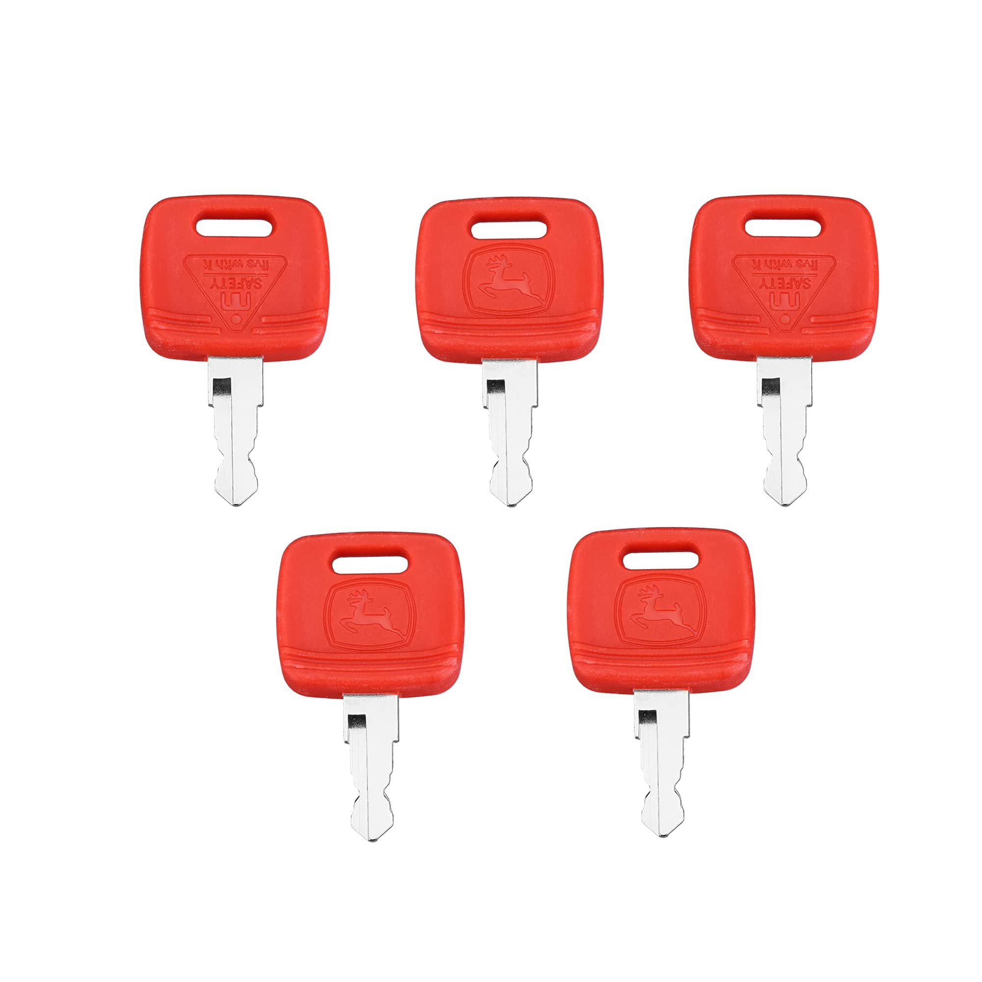 Mydugia John Deere ignition keys 5-pack ready for quick replacement.