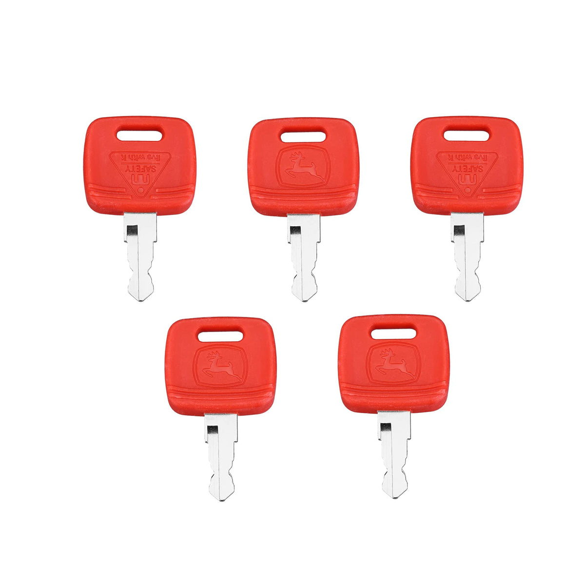 Mydugia John Deere ignition keys 5-pack ready for quick replacement.