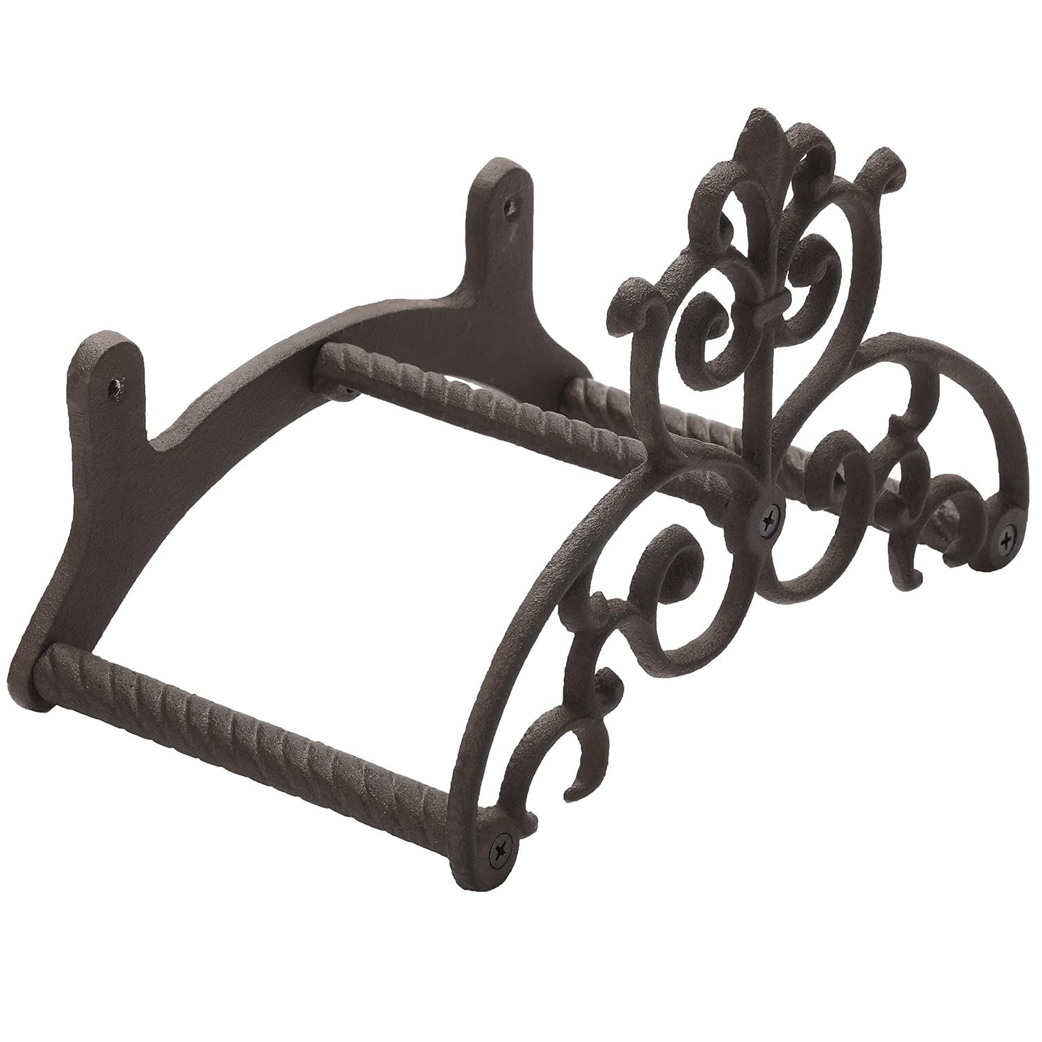 MyGift close-up shows vintage scrollwork detail on the hose hanger.