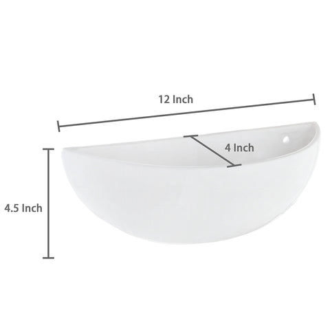 Includes two wall mounting holes for easy, secure installation.