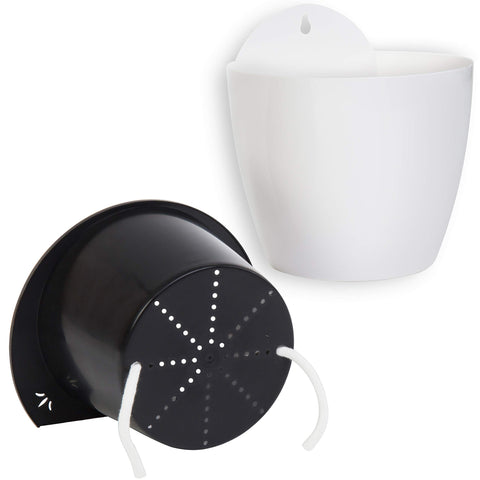 MyGift white plastic finish complements modern interiors while staying easy to clean.