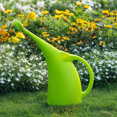 MyLifeUNIT half-gallon green watering can designed for home gardens.