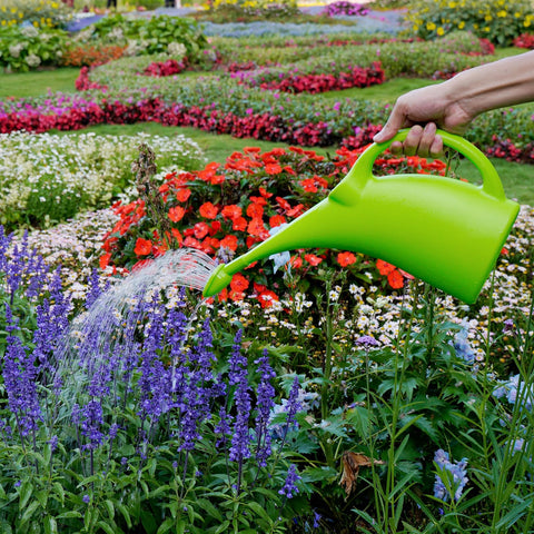 MyLifeUNIT watering can with wide spout for precise pouring.