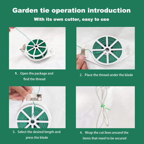 MYLTW eco-friendly plant ties offer versatile garden and home use.