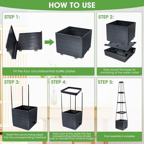MYMULIKE adjustable height rod system lets plants reach more sunlight