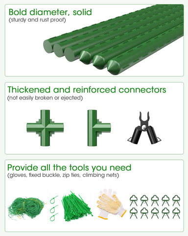 MYMULIKE four-pack grid configuration helps customize planting space.