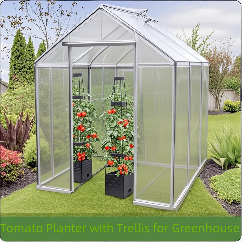 MYMULIKE garden bed assembly diagram shows tool-free setup for quick gardening