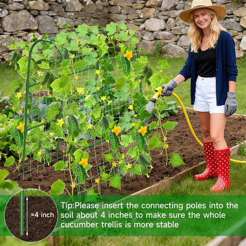 MYMULIKE reusable garden trellis saves season after season