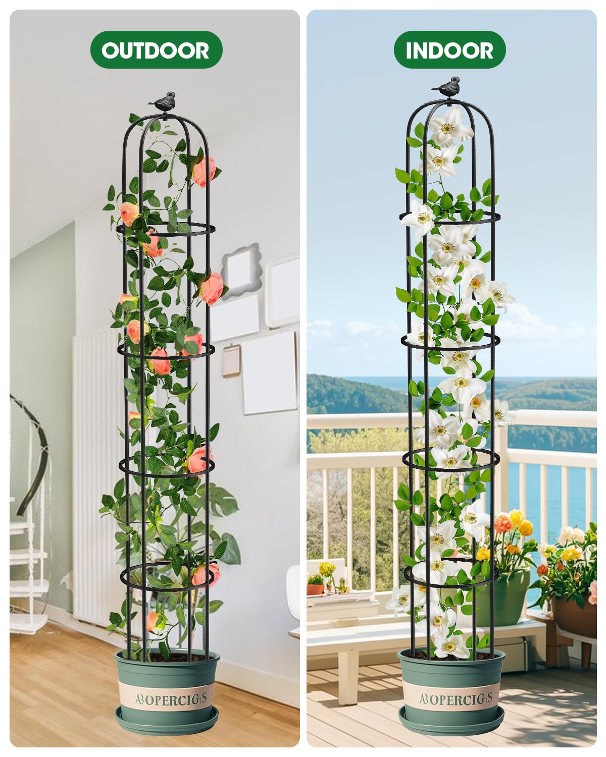 MYMULIKE two top decorations included for customization