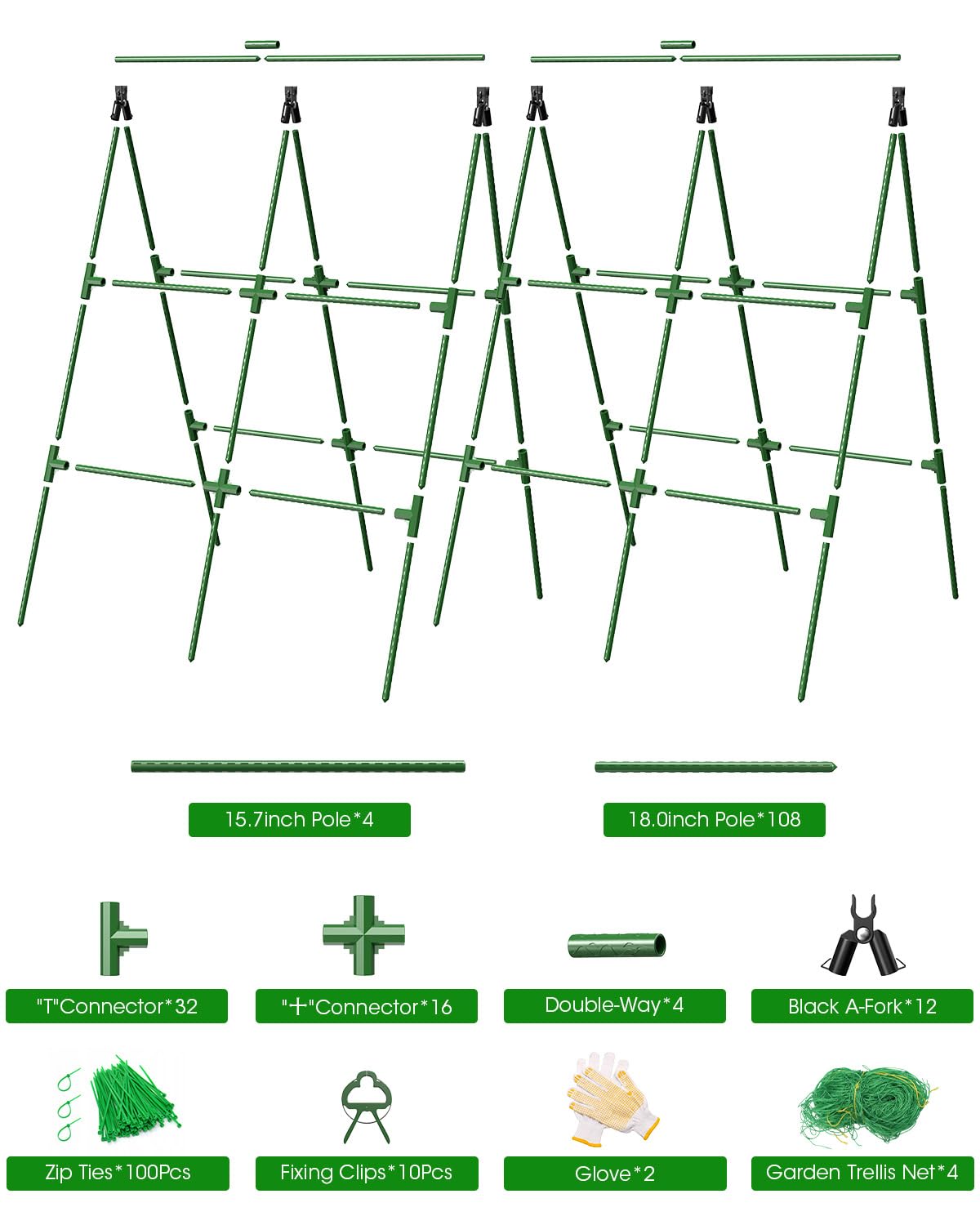 MYMULIKE triangular frame offers wind resistance and stable stance.