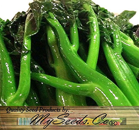 MySeeds.Co Kai Lan image shows greens ready for Cantonese stir-fry.