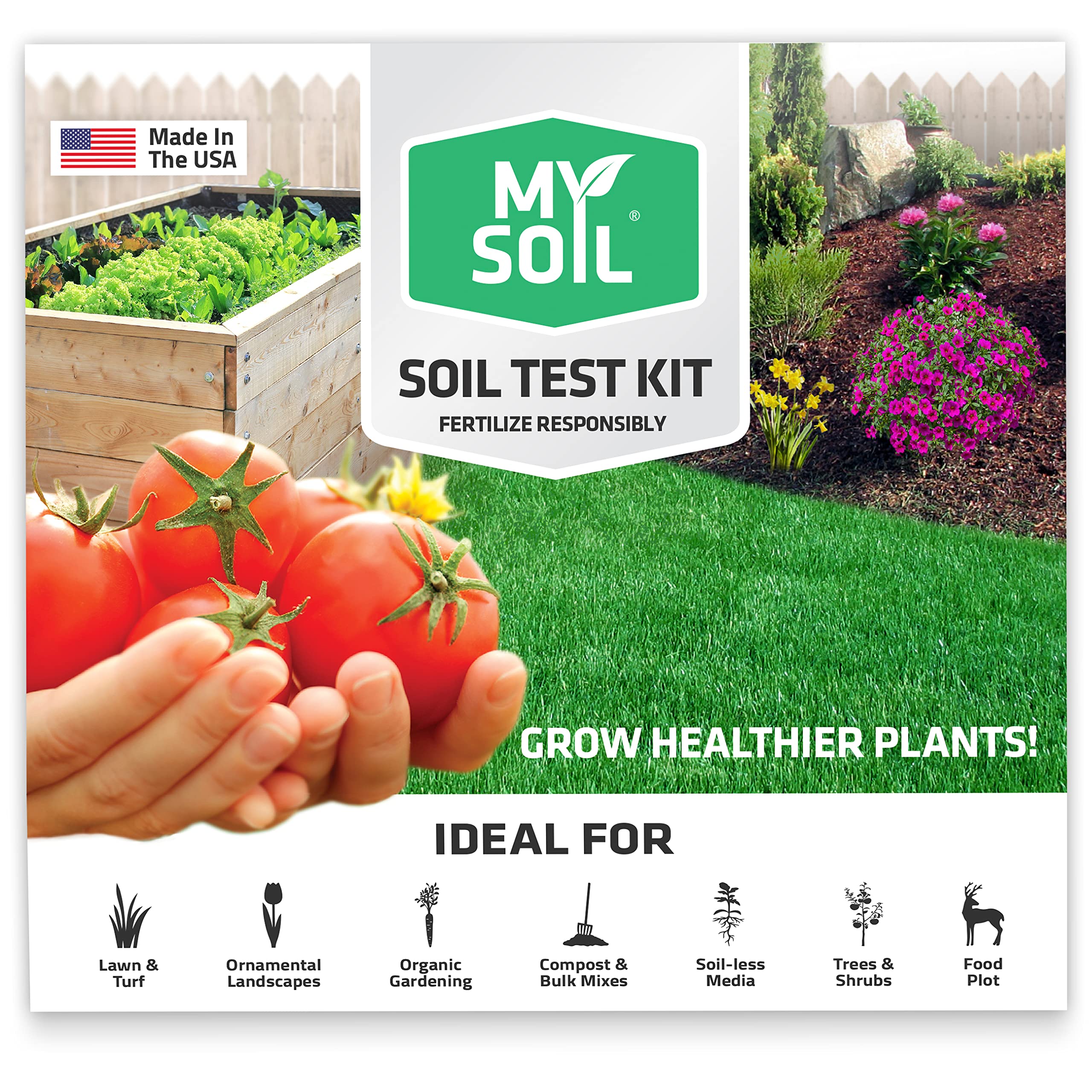 My Soil pH and fertilizer guidance supports adjustments for healthier soil structure