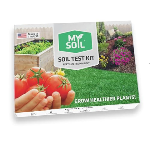 My Soil prepaid mailing envelope ready for quick sample return and prompt lab processing