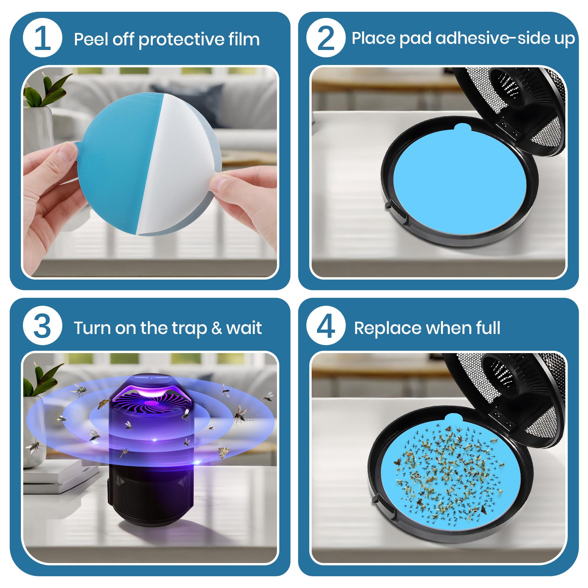 Dunaga-compatible pad delivers long-lasting coverage across multiple rooms.