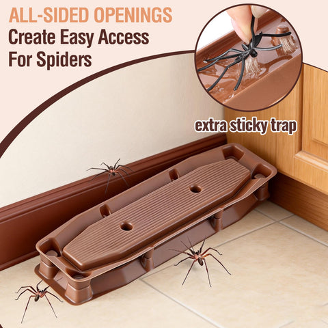 Mysora Spider Trap Indoor brown finish blends with home decor.