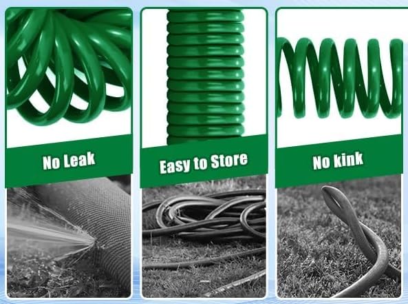 Mystic Romance lightweight hose is easy to carry and store after chores.