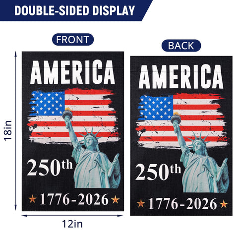 Mythcloud Statue of Liberty flag design for outdoor centerpiece