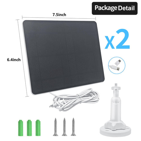 Two-pack offer for extended coverage and backup charging.