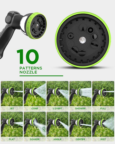 MYTOL wall-mount bracket enables safe, organized storage and quick retraction after watering.