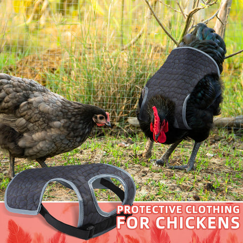 MYWSN chicken saddle washable material, reusable protection that's easy to care for.