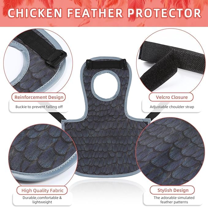 MYWSN feather protector in durable material, easy to clean after use