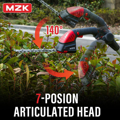 MZK 20V battery 2Ah system included with spare power for longer sessions