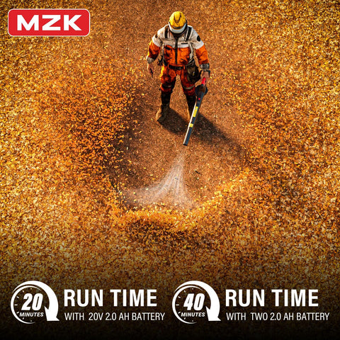MZK lightweight 3.9lbs in use emphasizes one-handed operation and reduced fatigue.