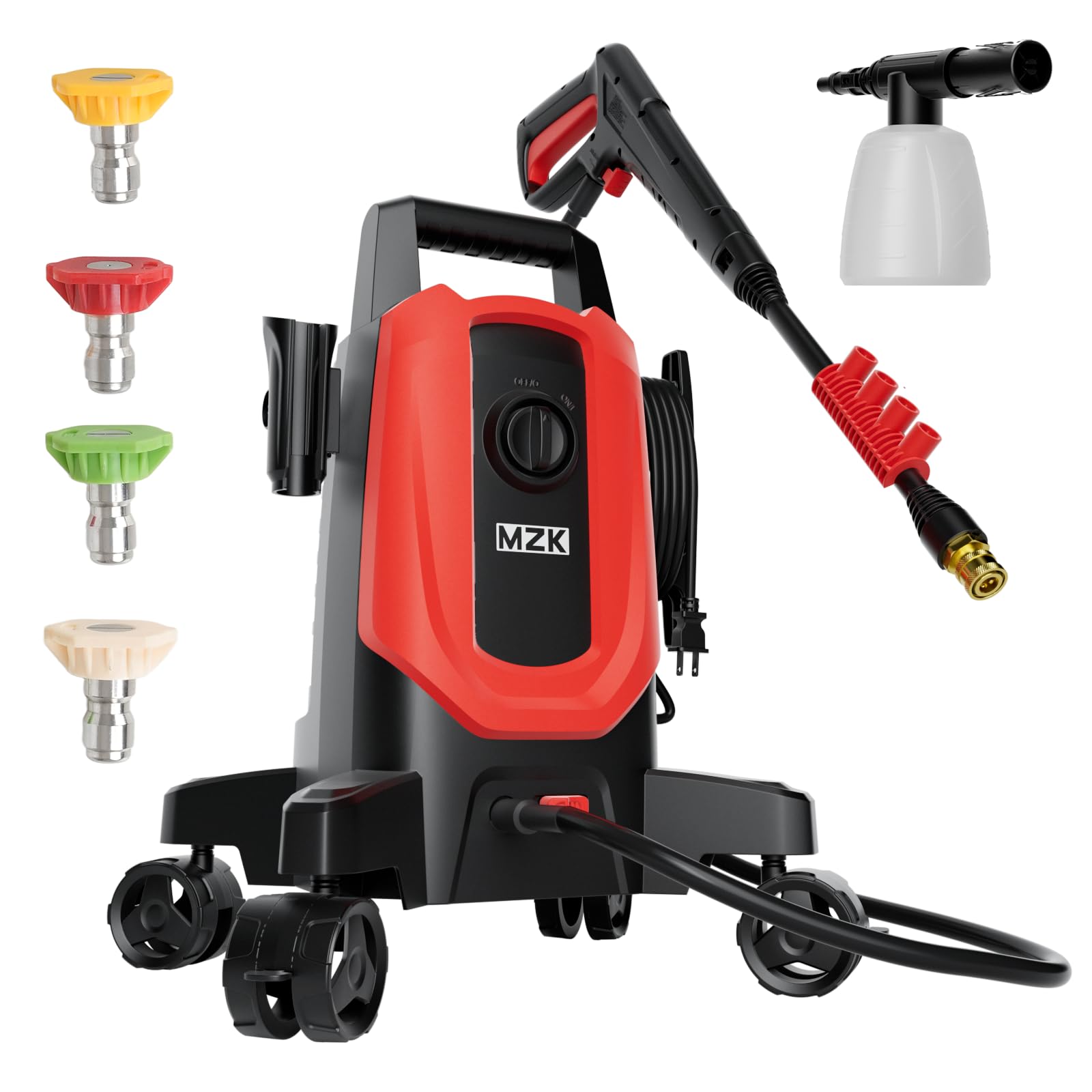 MZK pressure washer high-pressure spray for driveways and cars