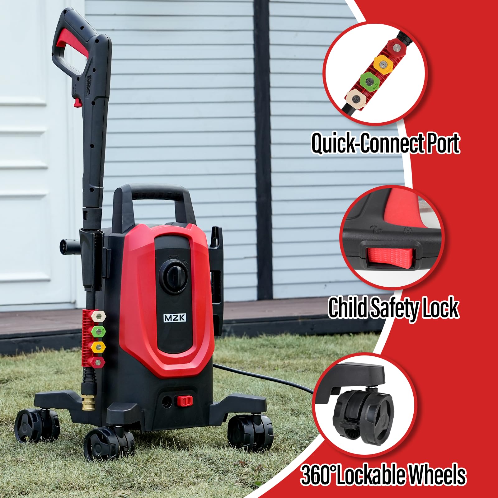 MZK safety switch prevents accidental starts during use