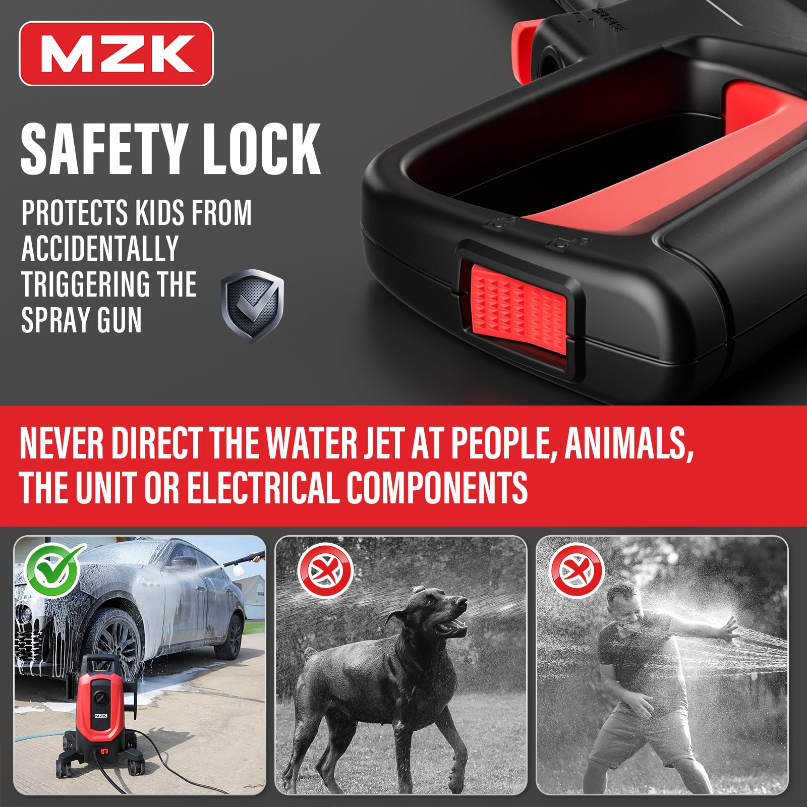 MZK compact storage design fits in garages or pantries