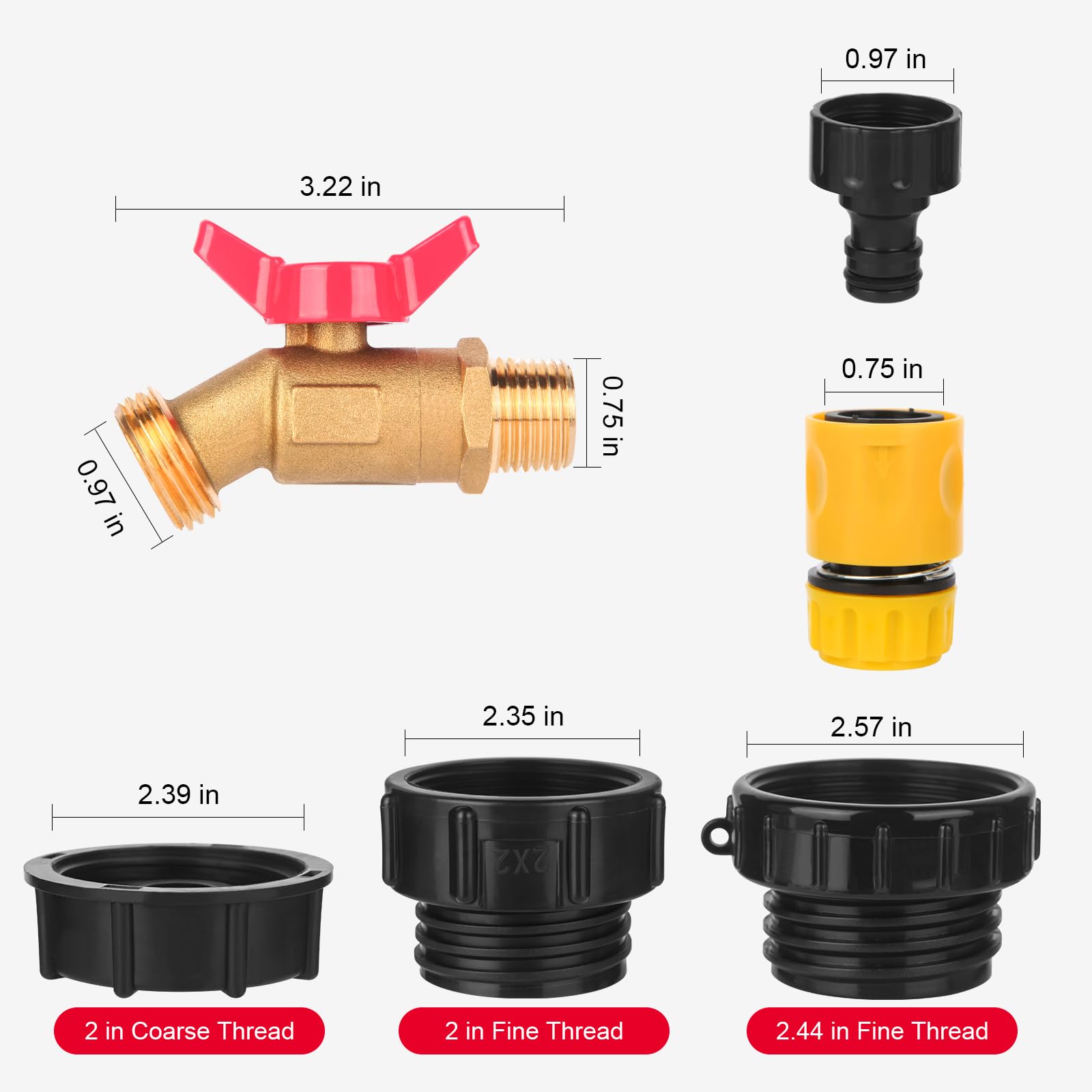 Mzcvriru silicone gasket and thread seal tape for leak protection.