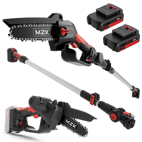 MZK 2-in-1 pole saw for safe high-reach pruning