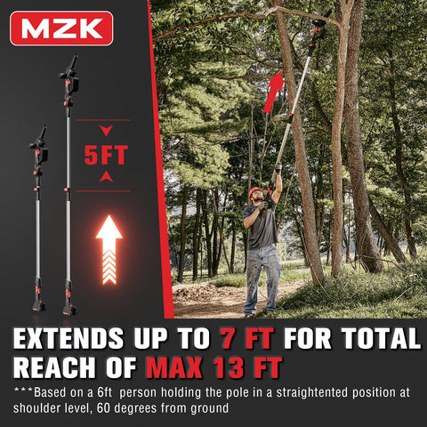 MZK includes three replacement chains for continuous pruning