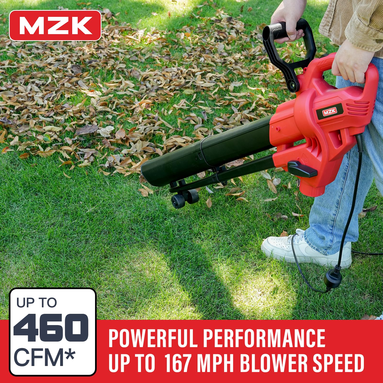 MZK 40L bag and tubes prepared for extended cleanup with fewer stops.