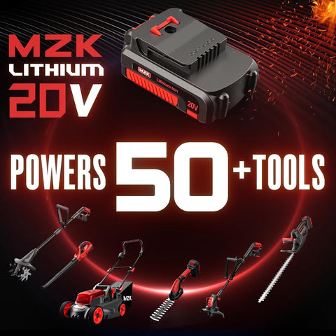 MZK compact lightweight design enables comfortable extended use during cleanup.