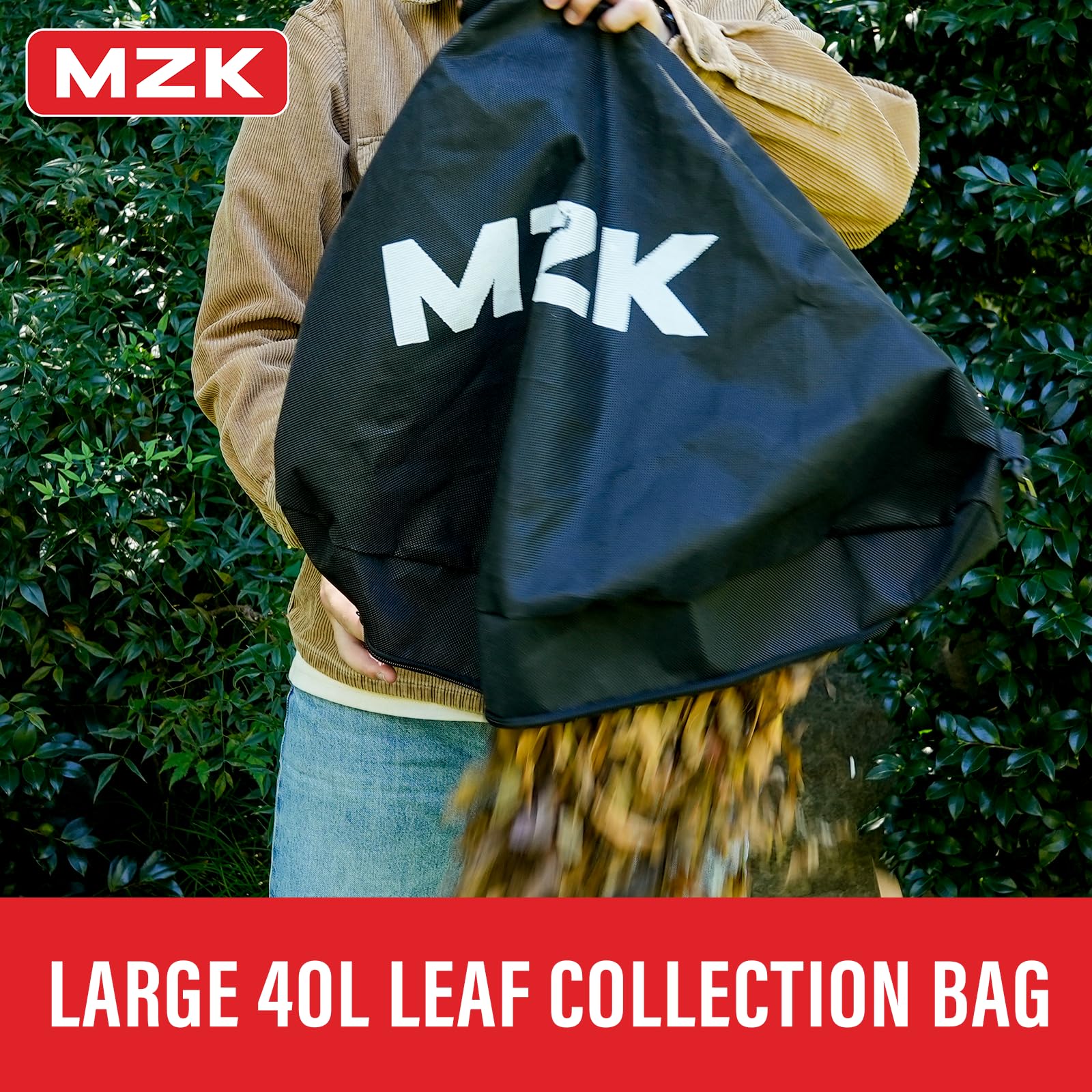 MZK ergonomic handle and controls for comfortable use during long jobs.