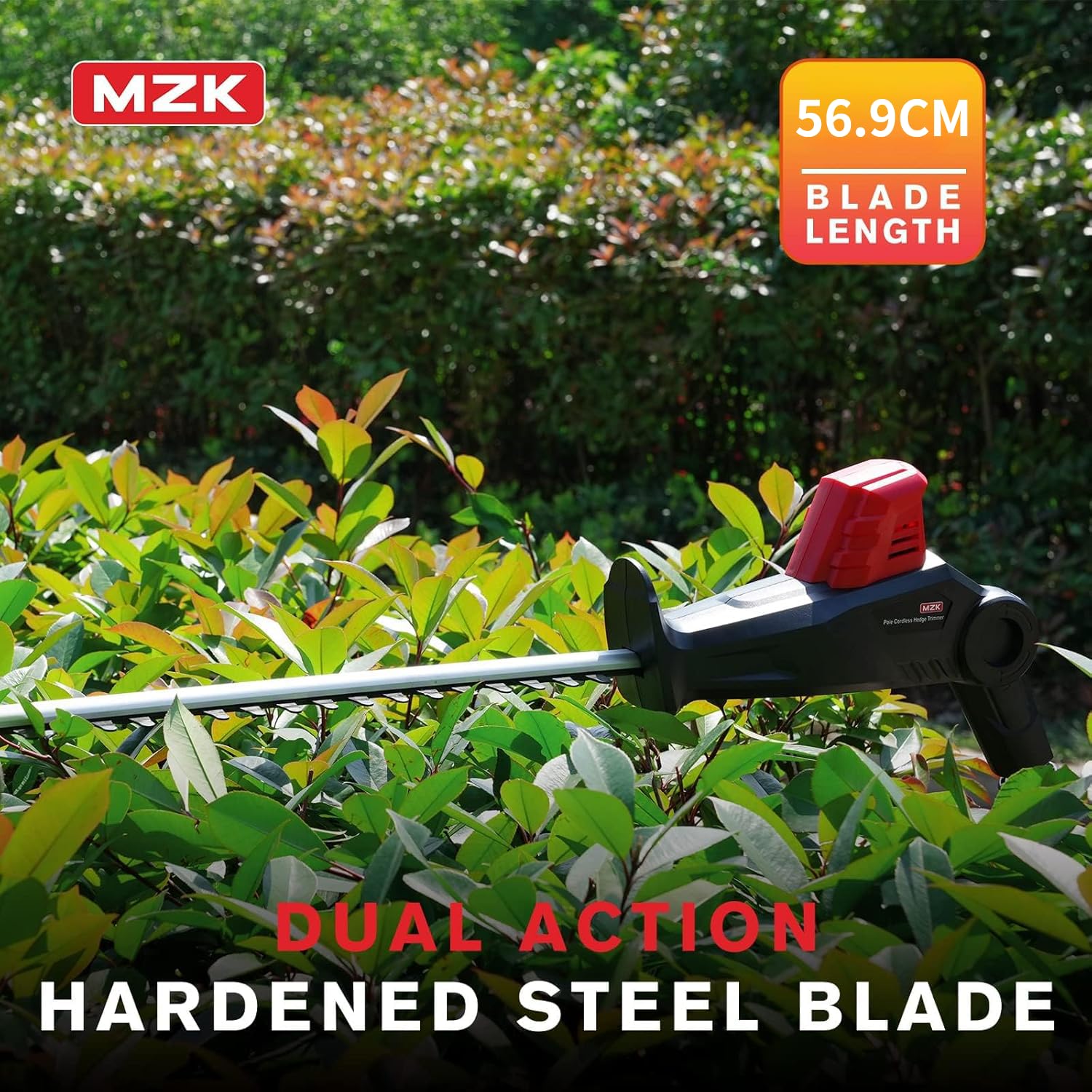 MZK safety double-lock design protects users during trimming