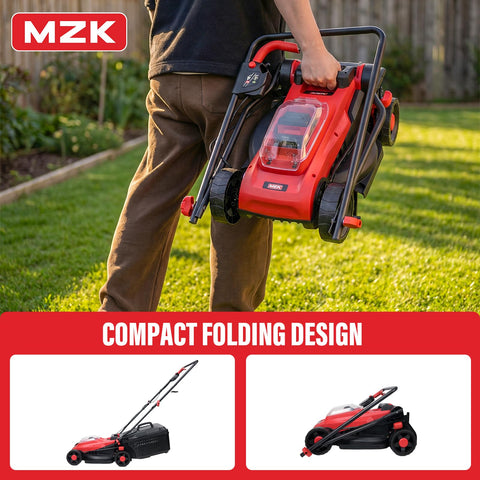 MZK LM13B8 lightweight 24.3 lb design minimizes user fatigue
